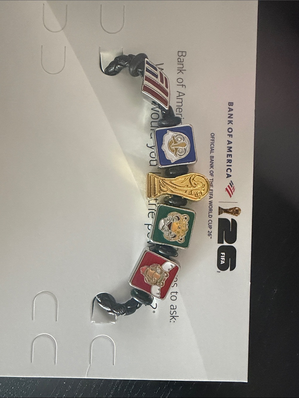 FIFA World Cup Themed Charm Bracelet - Multicolor